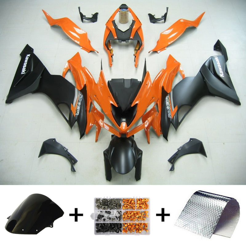 2019-2023 Kawasaki ZX6R Zestaw do wtrysku Waring Kit Plastikowe figi nadwozia