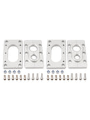 2-Pack aluminiumshylsebrakett for Holley Terminator x Max Firewall