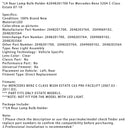 2007–2010 Mercedes Benz C Klasse W204 Kombi C63 Pre-Facelift links Rücklicht Lampenfassung A2048201700