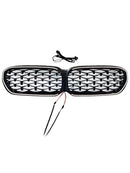 2021-2024 BMW 5-serie G30 G38 Diamond Kidney Grille Svart