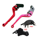 Palanca larga de embrague y freno adecuada para YAMAHA XSR900 XSR900GP MT-09 MT-09SP 2024-2025