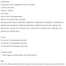 2016–2024 Audi S5 F5 8W Sportback 1 Stück elektrische Heckklappenheber 8W8827851 8W8959107