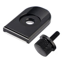 1/4""-20 Schwarzes Sitzschrauben-Schraubenplatten-Entriegelungsset für Touring Softail Dyna 96-23