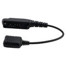 Cabo conversor de conector de fone de ouvido de 2 pinos K-Interface para Sepura STP8000 STP8030 STP8035