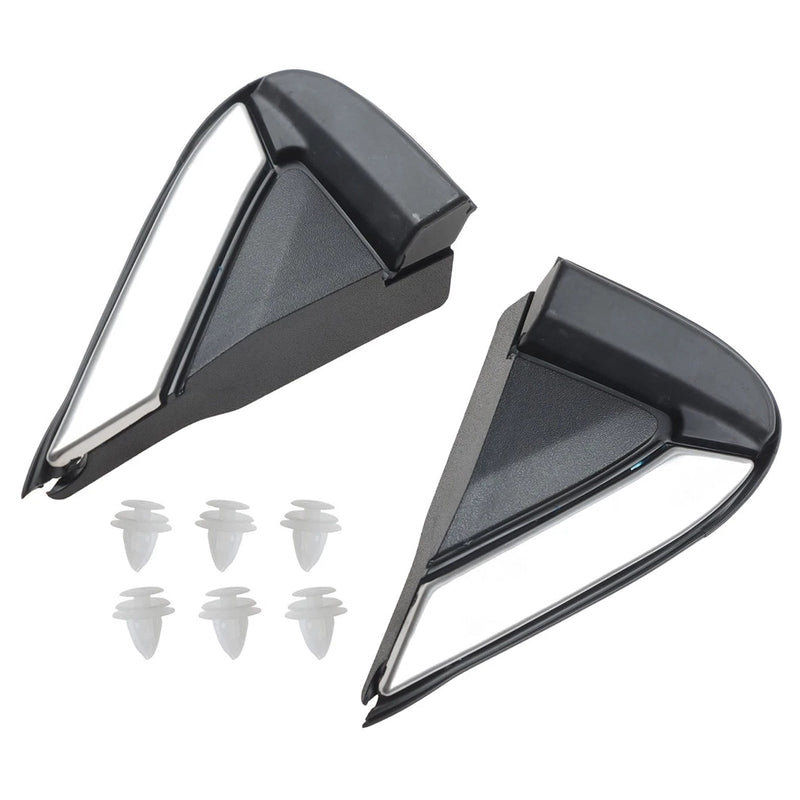 Paar Frontscheibe Kotflügel Ecke Abdeckung Trim Molding für GMC Terrain 2018-2024