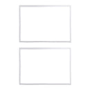 2 sztuki W10443315 Uszczelka drzwi zamrażarki do lodówki Kenmore W10571962  W10130894