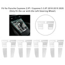 4-teiliges Displayschutzfolien-Set für Porsche Cayenne 2.9T 3.0T 2018-2020