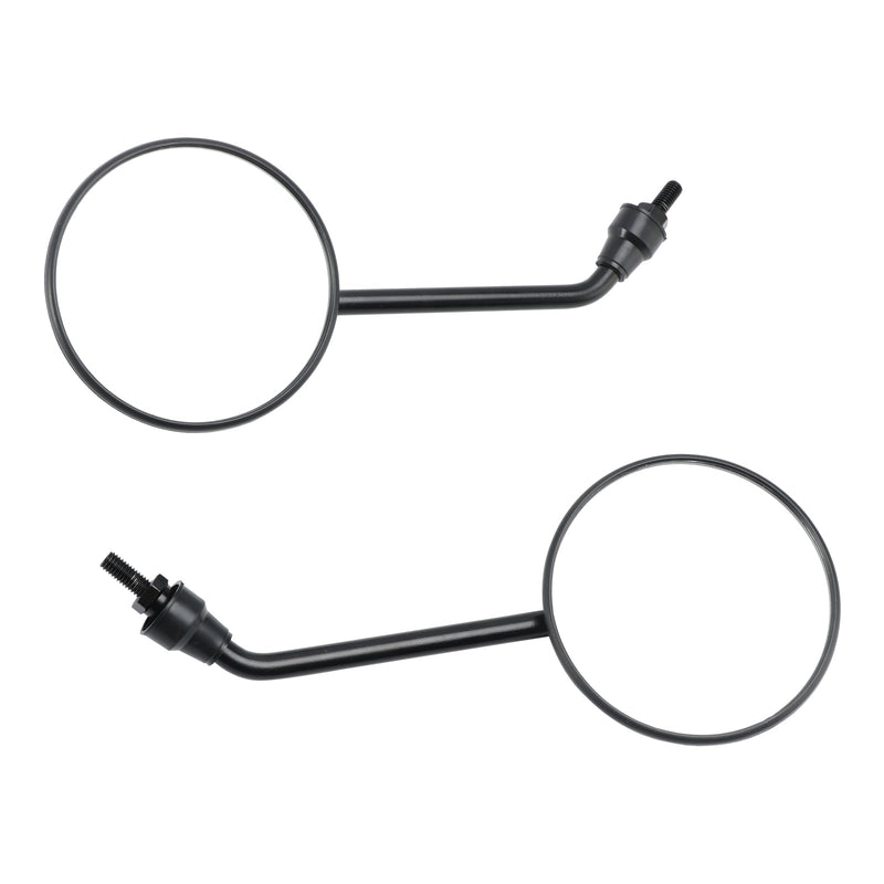 Simson S50 S51 S53 SR50 Schwalbe KR51 par de espelhos retrovisores pretos M8x1,25