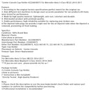 Center Console Tasse Halter A2226830075 Für Mercedes Benz S-Klasse W222 2014-2017