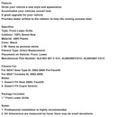 2002–2006 Seat Ibiza Typ 6L Pre-Facelift Frontgrill unten in Honig