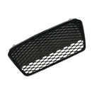 Frontgitter i Henycomb design, blank sort, passer til Audi R8 2013-2015