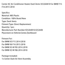 Center AC Klimaanlage Heizung Dash Vents 925264810 Für BMW F15 F16 2015-2018