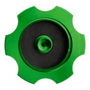 Tankdeckel aus Aluminium mit Entlüftung, grün, für Kawasaki KX65, KX85, KX100, KX125 (2000–2013)