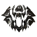 Kit de plástico de carenado negro brillante para Kawasaki Zx10R 04-05