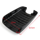 2008–2012 Honda Accord Leder Mittelkonsole Armlehne Deckel Abdeckung schwarz