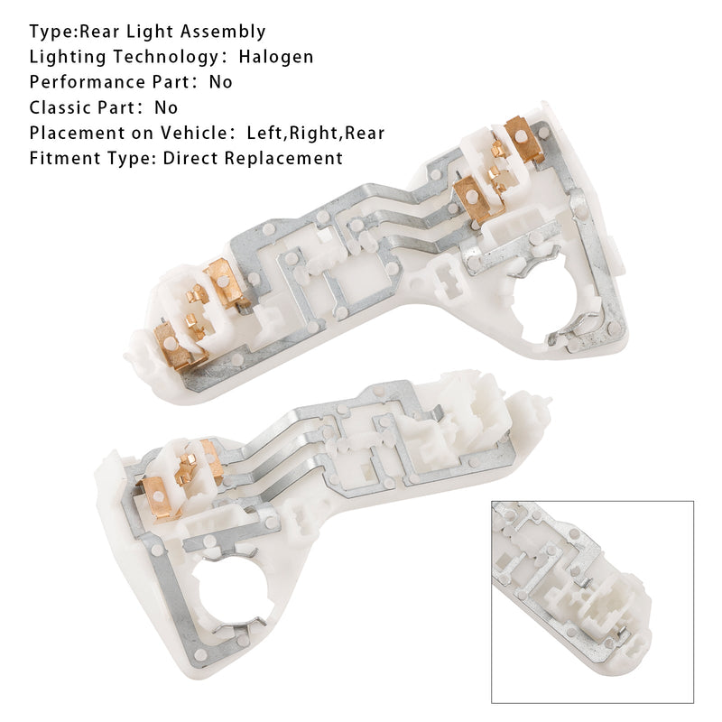2013–2017 VW Golf 2 Stück Innen Rücklicht Birne Träger N/S RHD 5G0945259A/60A
