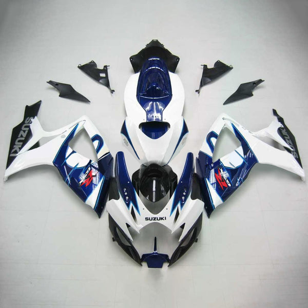 2006-2007 K6 Suzuki GSXR 600/750 injeksjonskinnesett karosseri plast