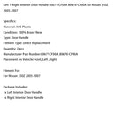 2005–2007 Nissan 350Z 2x Türgriff innen 80671-CF00A 80670-CF00A