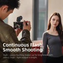 F02 Mini Flash Light, Micro Single Camera Flash Shoe, přenosná fotografická plnění světla