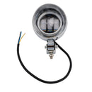 #D18 Headlight Lamp Spotlight Universal Coler Switch Fits Chrome For Motorcycle
