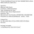 2009–2012 Mercedes-Benz G550 5,5 l, Mittelarmaturenbrett-Abdeckung, Lüftungsschlitz, 4636807508