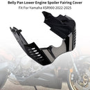 2022–2025 Yamaha XSR900 Bugverkleidung/Unterer Motorspoiler/Verkleidungsabdeckung