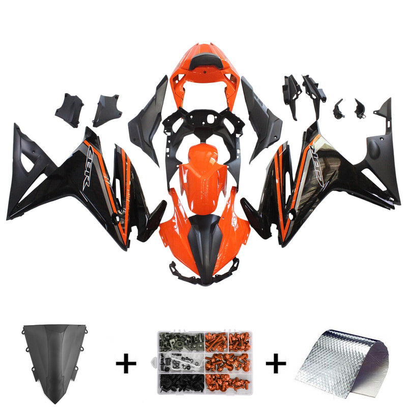 Kit de carenagem de injeção Honda CBR500R 2016-2018 ABS plástico corporal