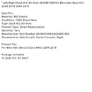 2004–2018 Mercedes Benz G55 G500 G550 1 x Armaturenbrett-Klimaanlage-Entlüftungsöffnung 4636807408 A4636807408