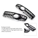 2005–2008 Audi A4 B7 S-line S4 Front-Time Bar Honeycomb Fog of Cooler Grille Cover