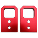 Abschlepphaken vorne für Toyota Tacoma 2024–2026 und 4Runner 2025–2026, rot, links und rechts