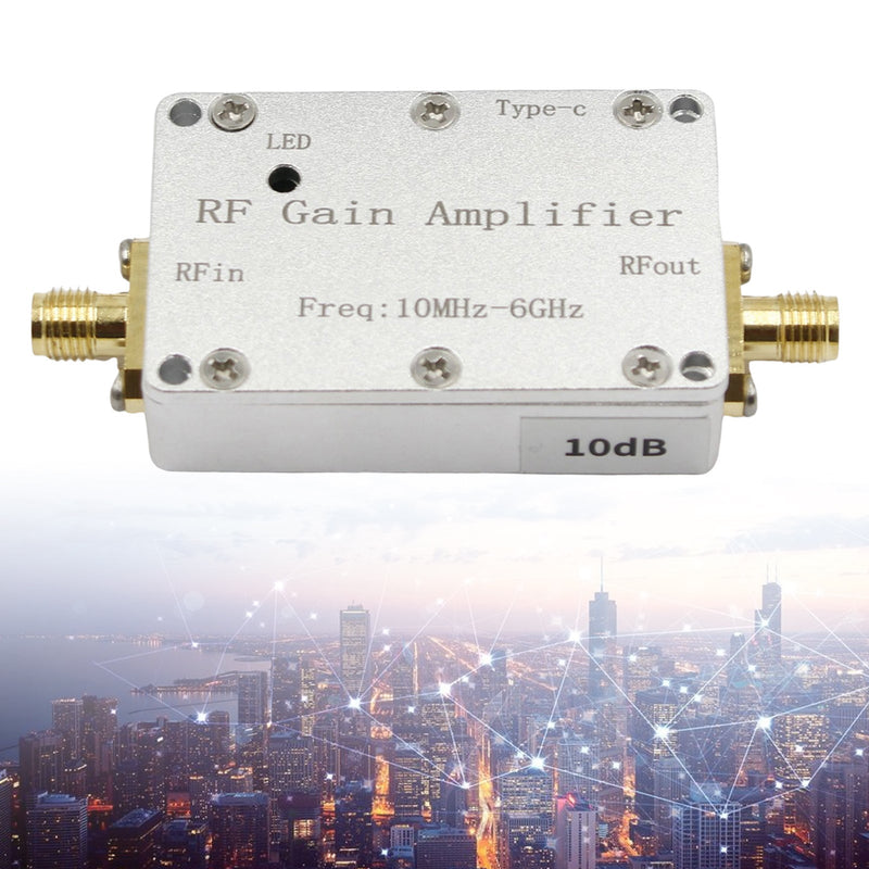 10M-6GHz HF-Verst?rker 10dB 20dB 30dB 40dB High Gain Treiber Empfangsverst?rker