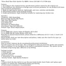 Glänzend Schwarz Hinten Boot Spoiler Für BMW 3 Serie G20 G80 19-25 PSM Stil