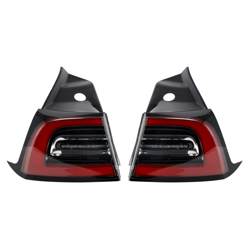 L+R LED Rücklicht Äußeres Rücklicht 3 Pin Für Tesla Model 3 Y 2017-2023