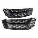 2017-2020 Audi A3 foran støtfanger Grill Tåkelys Deksel Lampe Ramme Trim Fit