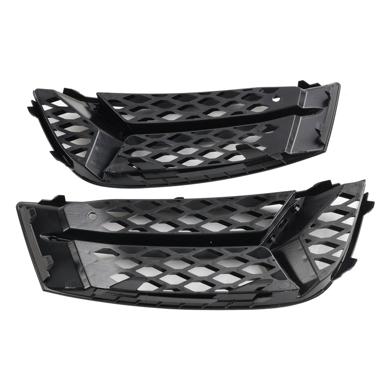 2017-2020 Audi A3 foran støtfanger Grill Tåkelys Deksel Lampe Ramme Trim Fit