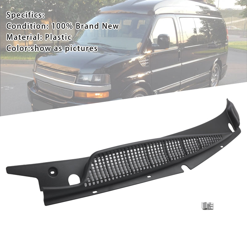 1996-2020 Chevy Express 2500 Van Vänster Förarsida Vindrutetorkare Huvventil 25826329