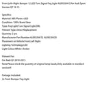 2010–2015 Audi Q7 Sportversion Frontstoßstange mit 12 LED-Blinkern und Nebelscheinwerfern