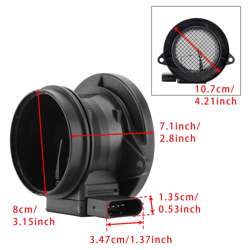 Mass Air Flow Meter Sensor For Mercedes-Benz W203 W211 C209 5WK9638