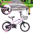 14/16/18 Zoll Kinderfahrrad Jungen und Mädchen mit Stützrädern