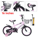 14/16/18 Zoll Kinderfahrrad Jungen und Mädchen mit Stützrädern