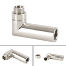 Car Oxygen O2 Sensor Vinklet Extender Spacer 90 Degree Fix 02 Bung Extension M18 X 1,5 Generisk