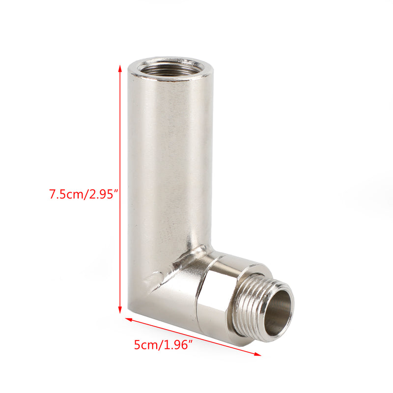 Auto-Sauerstoff-O2-Sensor abgewinkelter Extender Spacer 90 Grad Fix 02 Bung Extension M18 X 1.5 Generic