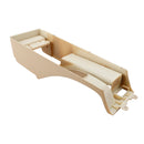 2002-2006 BMW E46 325i 328i Consola central Reposabrazos Base embellecedora para volante a la izquierda