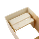 2002-2006 BMW E46 325i 328i Consola central Reposabrazos Base embellecedora para volante a la izquierda