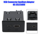 Adaptador auxiliar de puerto USB 13525889 para Silverado Sierra 1500 2500 3500