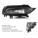 2015–2016 Audi A3 Limousine 1 Stück vorne rechts Nebelscheinwerfer Lampen mit Glühbirnen 8V0941700B