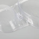 Mercedes E-klass W210 1998-2002 Vänster + Höger strålkastarglas plastkåpa