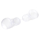 Mercedes E-klass W210 1998-2002 Vänster + Höger strålkastarglas plastkåpa