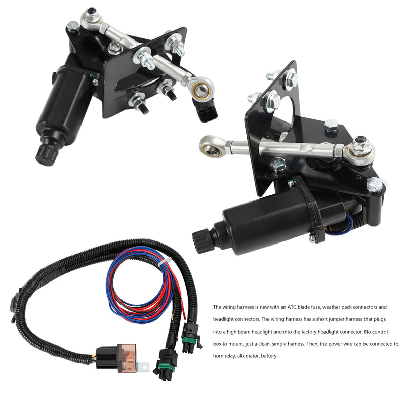 Actualización del kit de conversión de faros eléctricos Corvette C3 1968-1982