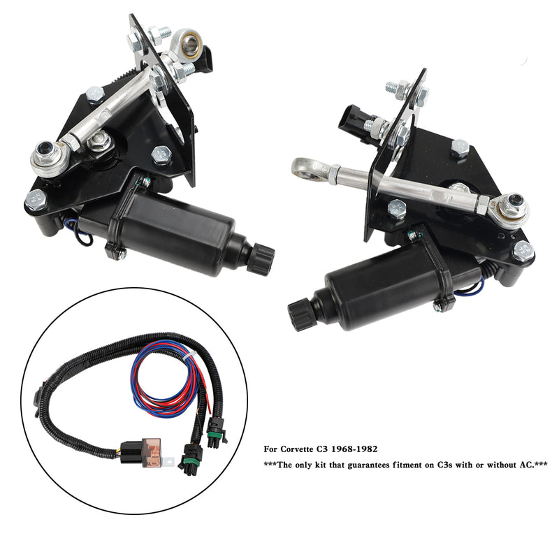 Actualización del kit de conversión de faros eléctricos Corvette C3 1968-1982